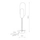Торшер Nowodvorski 7646 Wheel Lux GX53 2x12W IP20 черный