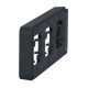 Горизонтальная 3-постовая рамка Schneider Electric MUR34109 IP55 (черный)