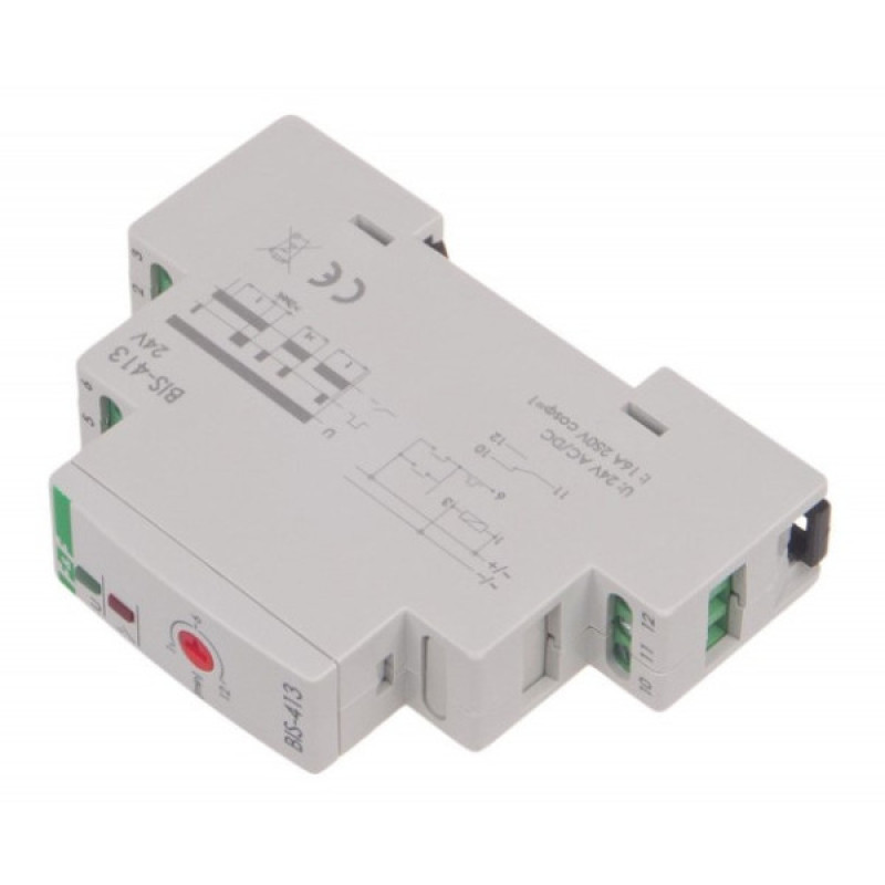 Бистабильное реле F&F BIS-413-24V 9-30В AC/DC 16А