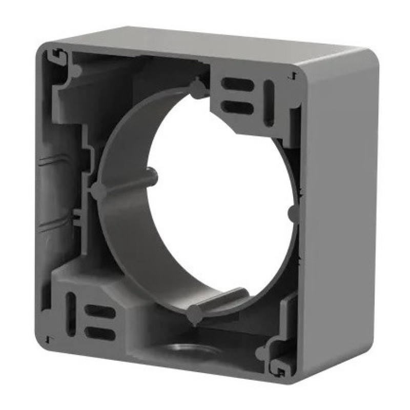 Установча коробка зовнішнього монтажу Schneider Electric Sedna Design алюміній SDD113901
