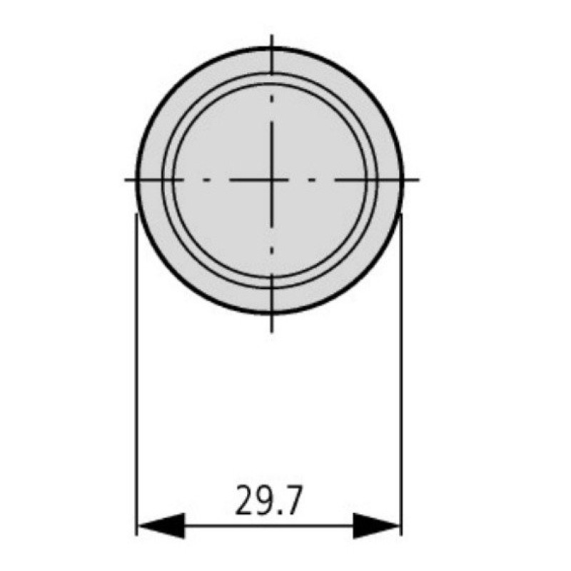 Головка кнопки Eaton Moeller M22-DL-G