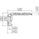 LED-профиль KLUS STEKO черный, 2 метр (KLUS_A18018A07_2)
