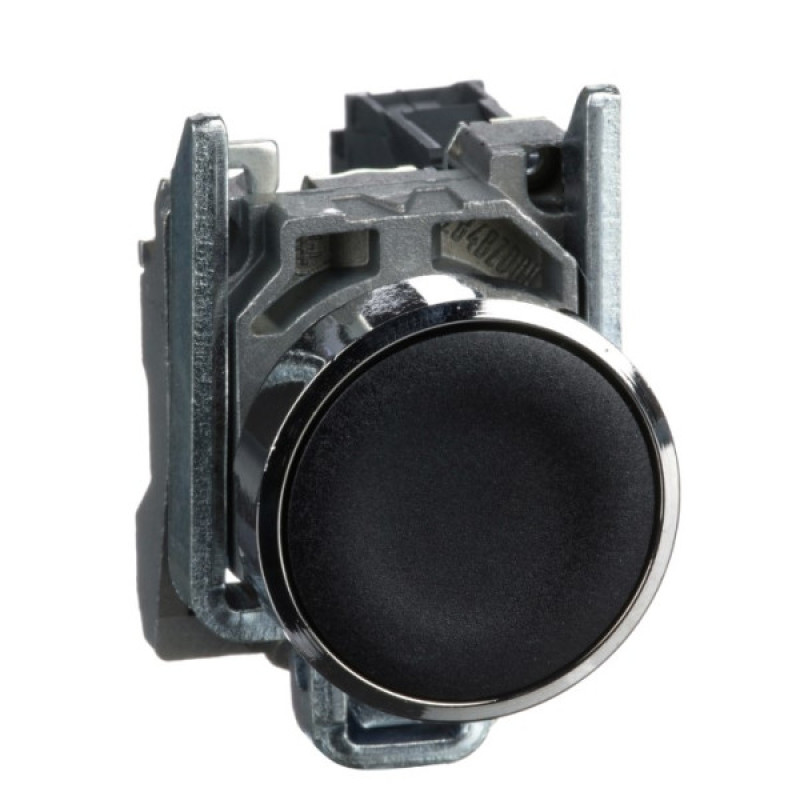 Металлическая кнопка Schneider Electric XB4BA21 Harmony XB4 черная