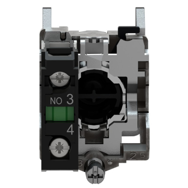 Металлическая кнопка Schneider Electric XB4BA21 Harmony XB4 черная