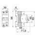 Диференціальний автомат GEWISS COMPACT RCBO 1P+N C10 6kA AC/0.03 2M (GW94106)