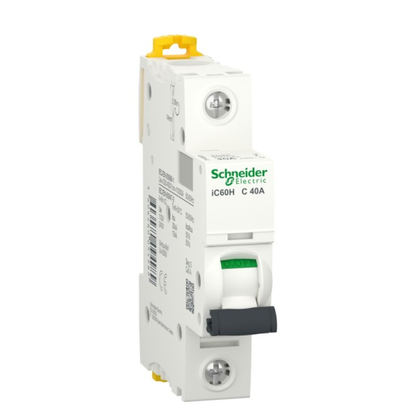 Автоматический выключатель Schneider Electric iC60H A9F89140 1P 40A C
