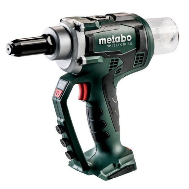 Аккумуляторный заклепочный пистолет Metabo NP 18 LTX BL 5 (619002890)