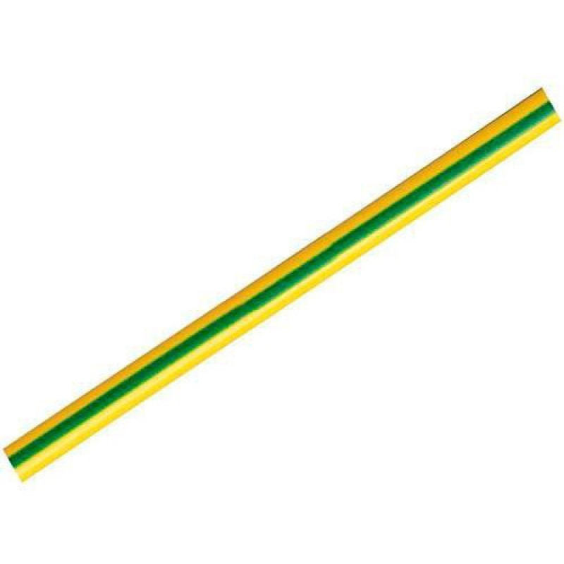 Термоусадочная трубка E.Next e.termo.stand.15.075.yellow-green 1,5/0,75 1м желто-зеленая (s024189)