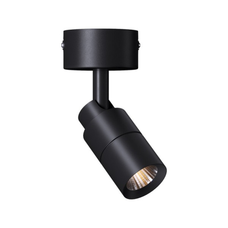 Светильник поворотный, спот Kloodi KD-02 5W 4K BK LED 400Lm IP20 черный