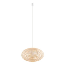 Подвесной светильник, люстра Nowodvorski 11154 Rattan M E27 1x25W IP20 бежевый