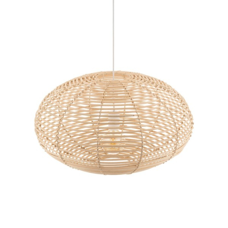 Подвесной светильник, люстра Nowodvorski 11154 Rattan M E27 1x25W IP20 бежевый