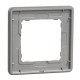 Однопостовая рамка Schneider Electric Sedna Elements искусственное белое стекло SDD360801