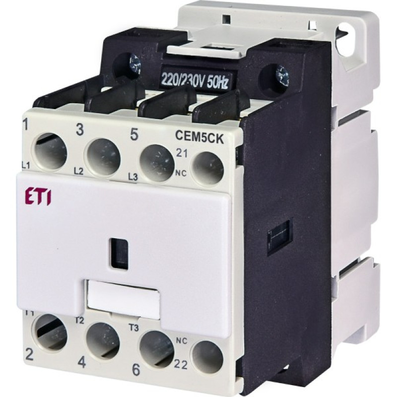 Контактор ETI 004643804 CEM 5CK.01 (5 кВАр 400-440V)