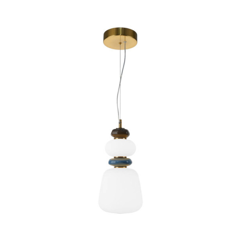 Підвісний світильник, люстра Italux PND-94981V-3C-GD Evans LED 1x12W 3000K 1500Lm IP20 золотий