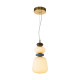 Підвісний світильник, люстра Italux PND-94981V-3C-GD Evans LED 1x12W 3000K 1500Lm IP20 золотий