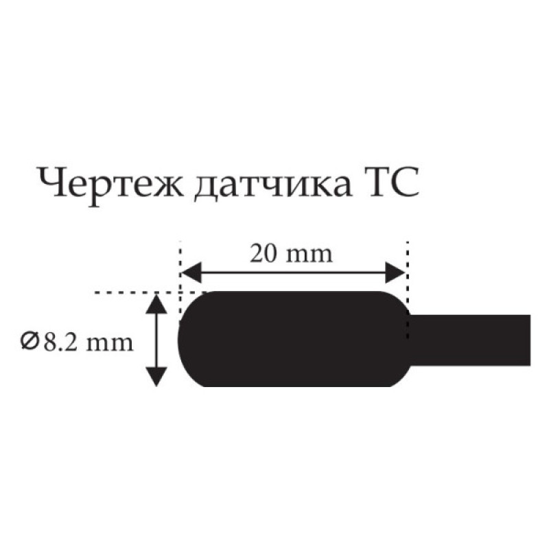 Термодатчик ETI 002471805 TC-0 (0...+70)