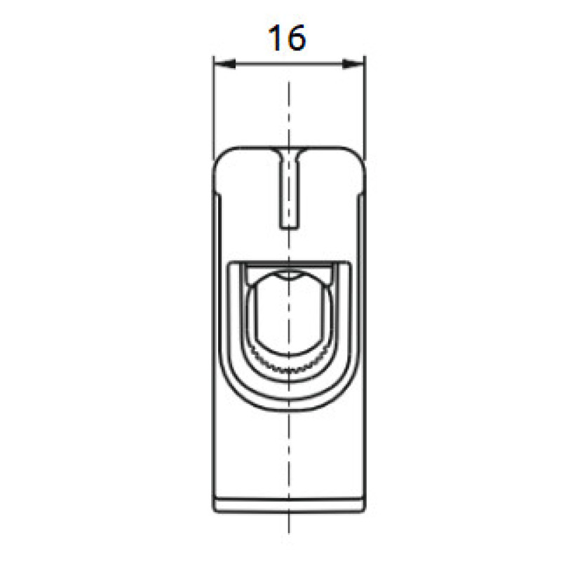 Клема Promfactor FT 1Р Cu:2.5-35мм²/ Al:2.5-35 2,5-35мм² сіра FT1035F