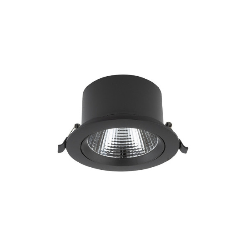 Точечный светильник Nowodvorski 10558 Egina LED 1x15W 4000K 1100Lm IP20 черный