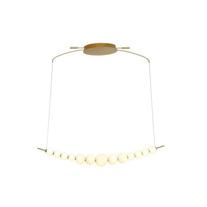 Люстра Italux PND-36472-37W-3K-GD Ronza Led 1x37W 3000K 3100Lm IP20 Золота