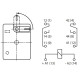 Електромеханічне реле ETI 002473003 ERM2-024ACL 2p
