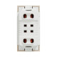 Розетка Schneider Electric Unica New NU303144 зі шторками гвинтовий зажим 1м бежева
