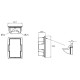 Напольный лючок DKC 01367 ANTISC 8М NEST-8 с рельефной крышкой
