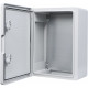 Ударостійкий корпус з АБС-пластику Аско-Укрем UBox 300x400x170мм (непрозорі дверцята)
