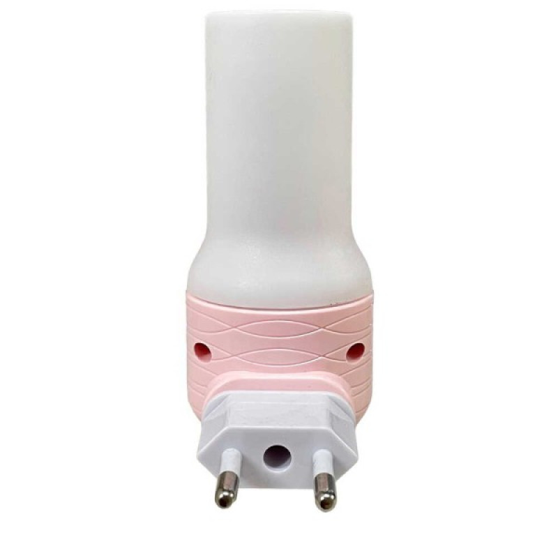 Ночник настольный CANDLE 0,8W з кнопкою розовый Violux ( 310102 )