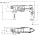 Сетевой перфоратор Metabo KHE 2445 SDS plus (601709500)
