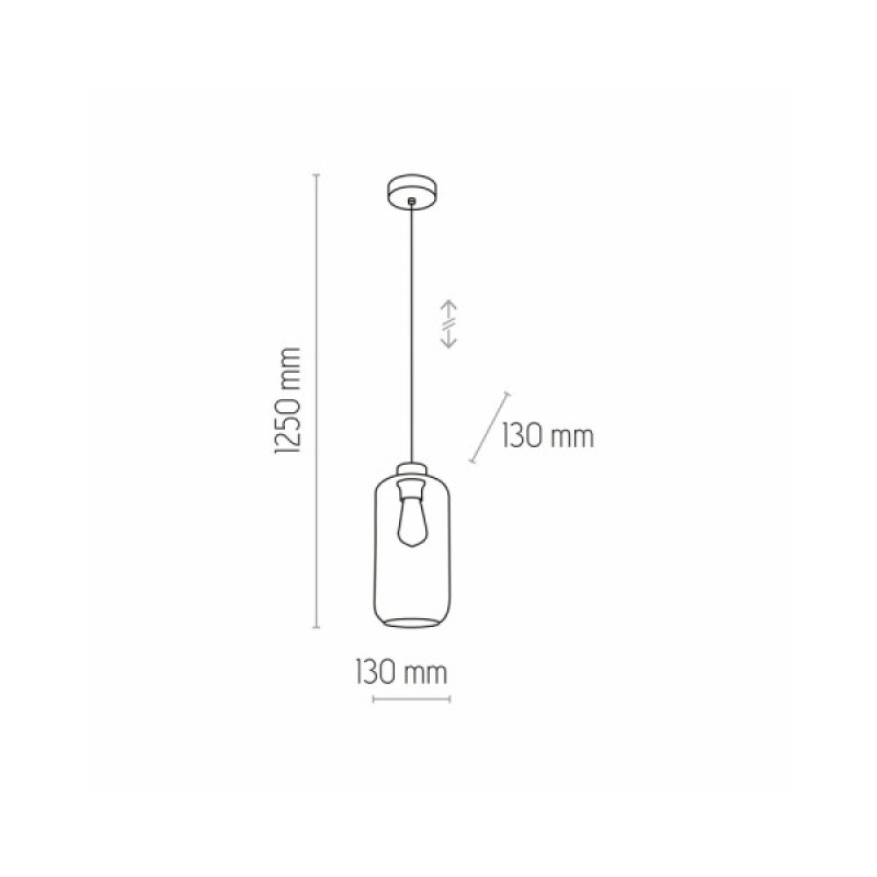 Подвесной светильник, люстра TK Lighting 6696 Marco E27 1x15W IP20