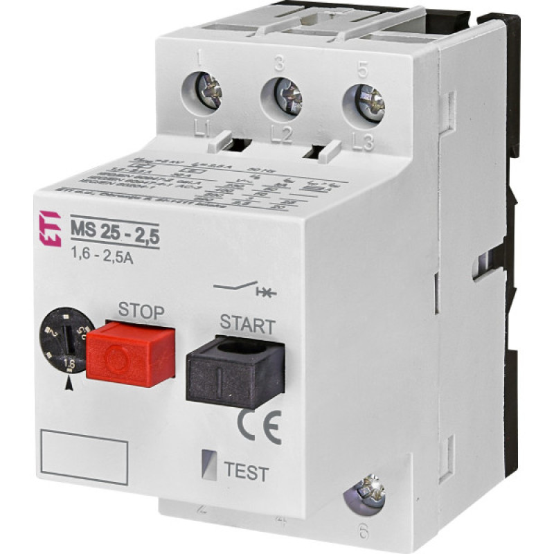 Автомат защиты двигателя ETI 004600070 MS25-2.5