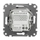 USB-розетка Schneider Electric Sedna Design & Elements A+C 2,4A чорна SDD114402