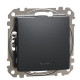 Перемикач Schneider Electric Sedna Design & Elements з підсвіткою чорний SDD114106L