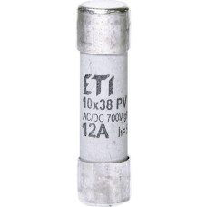 Запобіжник ETI 002625022 CH 10x38 gR-PV 12A 700V (50kA)