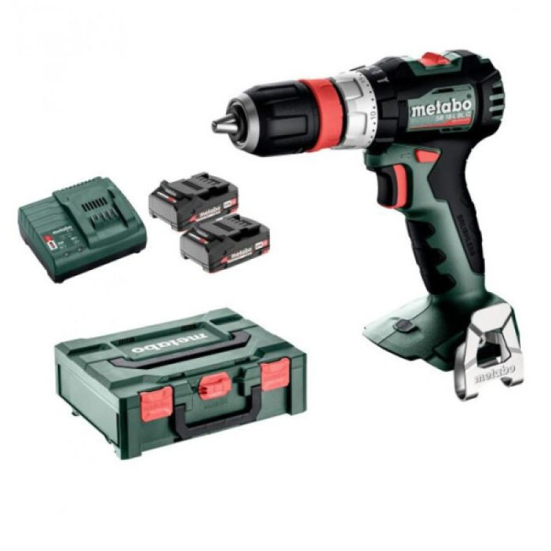 Аккумуляторная ударная дрель-шуруповерт Metabo SB 18 L BL Quick 2x2Aч Li-Power (613158500)