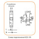 Дифференциальный автомат ETI 002175225 KZS-1M C 20/0.03 тип A (6kA) с нижним подключением