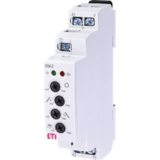 Реле керування сходовим освітленням ETI 002470009 з функцією димера DIM-2 230V (до 500W AC1)