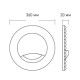 Светодиодный модуль Maxus Led Module 80Вт 3000/4100/6500 Circle Remote (1-MLM-80-CR)