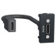 HDMI розетка Schneider Electric NU343054 1М (антрацит)