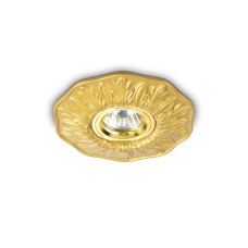 Точечный светильник Ideal Lux 115610 Polka GU10 1x50W IP20 золотой