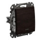 Переключатель Schneider Electric Sedna Design & Elements с подсветкой венге SDD181106L