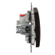 Переключатель Schneider Electric Sedna Design & Elements с подсветкой венге SDD181106L