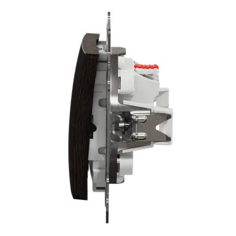 Переключатель Schneider Electric Sedna Design & Elements с подсветкой венге SDD181106L