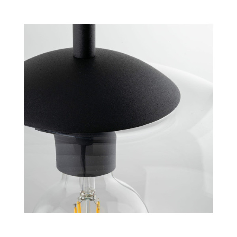 Підвісний світильник, люстра Tk Lighting 4817 Vibe E27 1x15W IP20 Чорний