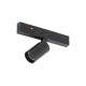 Магнитный трековый светильник Nowodvorski 11712 NANO-LVM Spot LED 1x1W 3000K 65Lm IP20 черный