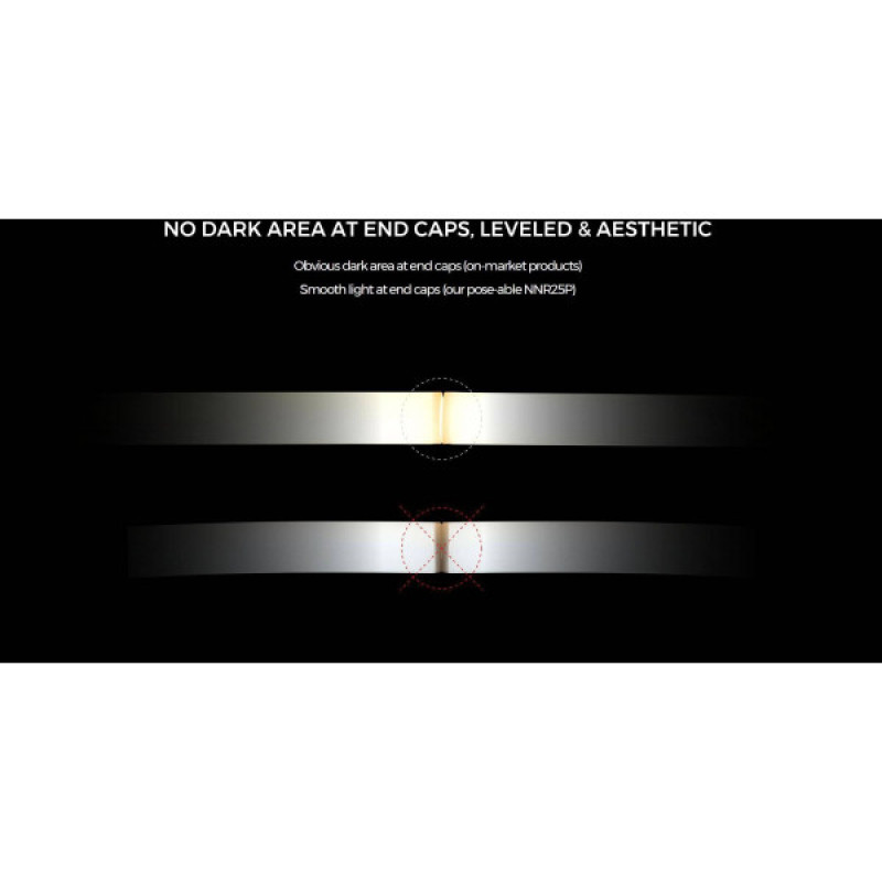 Гнучкий неон COLORS 24V IP65 20W 1180Lm 3000K 5м (NNR25P-WW)