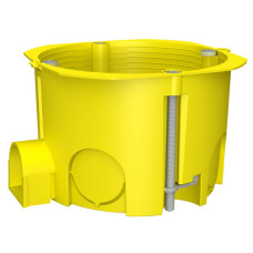Монтажная наборная коробка для полых стен Plank Electrotechnic BOXES MB002 (PLK4002400) типа МВ 65х45мм (желтая)