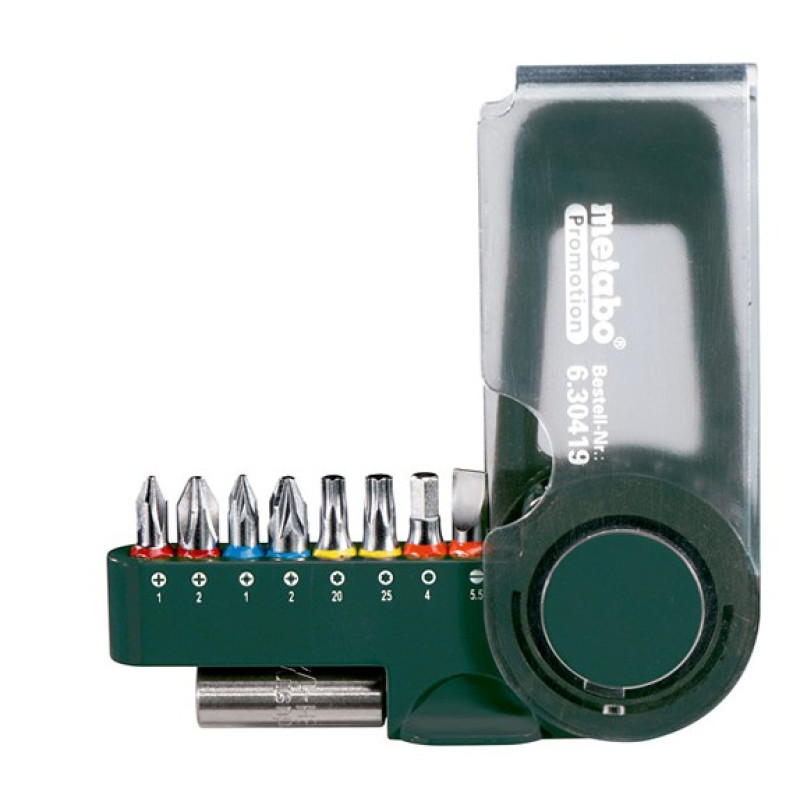 Набор бит Metabo 630419000 Promotion (9шт)