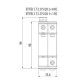 Обмежувач перенапруги ETI 002440401 ETITEC C T2 275/20 (1+1) 2p