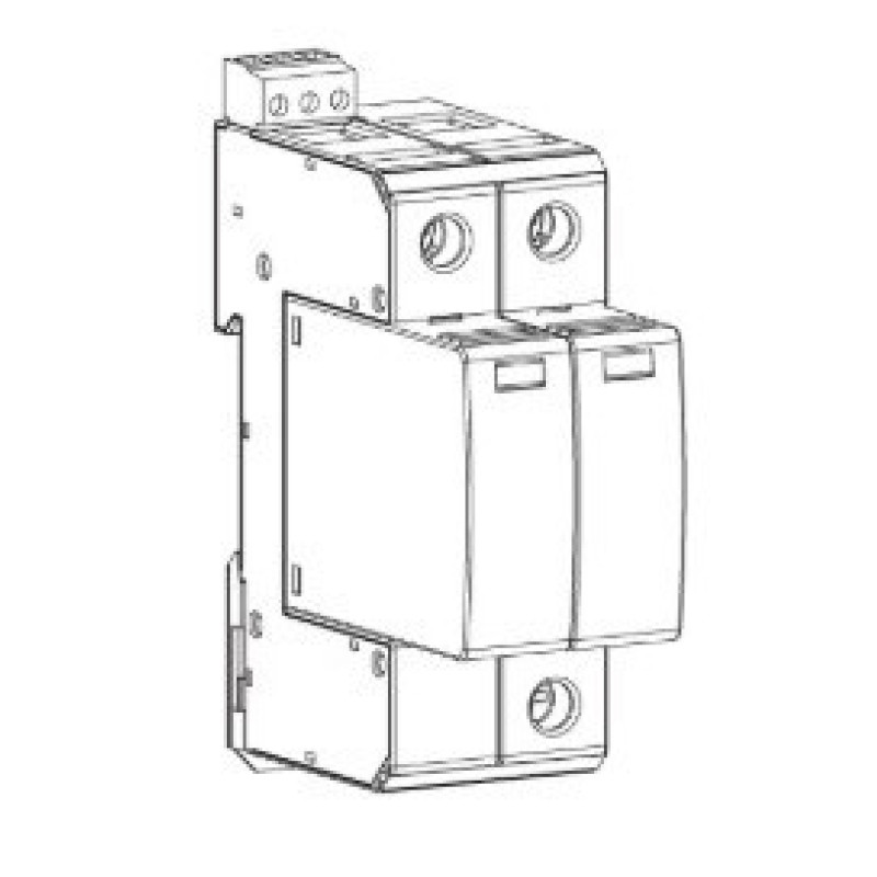 Обмежувач перенапруги ETI 002440401 ETITEC C T2 275/20 (1+1) 2p